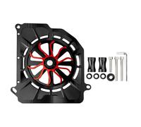 Moteur stator Capot Housse de Protection adaptée pour nmax 155 125 nmax 160 Turbo Tech Max/Ultimate/Neo/Neo S Blocs moteur courts pour moto(Red)