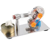 Moteur Stirling à longue durée de vie, Physics Science Lab Laboratory Modèle d'expérience d'enseignement, étude pour cadeaux d'enfants