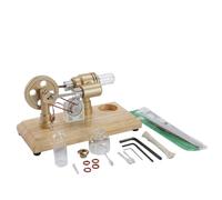 Moteur Stirlings à air chaud Modèle de moteur Générateurs d'électricité Expérience scientifique Accessoires pédagogiques Outil éducatif