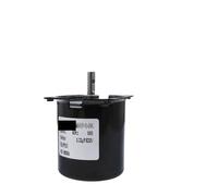 Moteur synchrone 220 V AC Moteur 14 W 60 KTYZ Moteur de synchronisation magnétique permanent Arbre central 7 mm avec trou 2,5/5/10/15/20/30/40/50/60/80/110 tr/min(220V 30rpm)