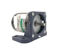 Moteur synchrone 68KTYZ 28W 220V AC Moteur basse vitesse réversible à aimant permanent Moteur électrique synchrone Moteur de réduction d'engrenage Ajouter un support(60rpm Motor bracket)