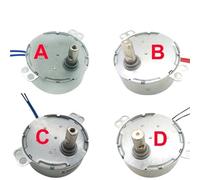 Moteur Synchrone À Aimant Permanent 0.9 70 Tr/min AC 5V 240V CW CCW, Quatre Types D'arbre For De Ventilateur, Cuisinière Induction(8rpm or 10rpm)
