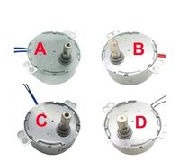 Moteur synchrone à aimant permanent 0,9 à 70 tr/min CA 5 V à 240 V CW CCW Quatre types d'arbres for moteur de ventilateur de cuisinière à induction(4rpm or 5rpm)