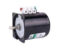 Moteur Synchrone À Aimant Permanent 220 V CA Compatible Avec Le Moteur De Sélection De Table Ronde Micro Réversible À Basse Vitesse 68KTYZ 28 W(2.5rpm)