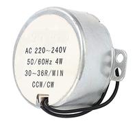 Moteur Synchrone à Basse Vitesse à C.A. 220V CW/CCW 30~36r/min Moteur Synchrone à Rotation Contrôlable, Motoréducteur, Réducteur