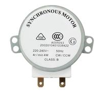 Moteur synchrone AC 220V-240V 4RPM 4W for ventilateur à plateau de four à micro-ondes TYJ50-8A7