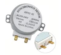 Moteur synchrone de plateau tournant à micro-ondes AC 220-240 V 4 W 50/60 Hz CW/CCW TYJ50-8A7 for ventilateur d'air 49TYZ-A2 Moteur de plateau de four à micro-ondes