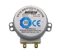 Moteur synchrone de plateau tournant miniature TYJ50-8A7, 4 W, 50/60 Hz, rotation horaire/antihoraire, for souffleur d'air chaud de four à micro-ondes