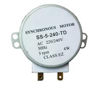 Moteur Synchrone For Micro-ondes, Compatible Avec Galanz, Moteur De Plateau Tournant SS-5-240-TD 220 V, Pièces Détachées For Four À Micro-ondes