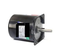 Moteur synchrone Moteur synchrone à aimant permanent à couple élevé 68KTYZ 28W 220V AC Arbre excentrique 7mm Réducteur à engrenages en métal Moteur électrique(E 80rpm)