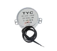 Moteur synchrone TYC-50 AC220-240 V, moteur synchrone non directionnel 50/60 Hz, 5-6 tr/min, rotation CCW/CW, platine micro-ondes