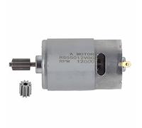 Moteur Syrisora RS550, Micro Moteur Haute Vitesse 12 V RS550 pour Voiture Jouet électrique Moto pour Enfants (12V550-12000)