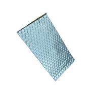 Moteur Tapis Insonorisant Lot De 10 Panneaux D'isolation Thermique Et Acoustique En Caoutchouc Butyle Amortisseurs Insonorisants Auto-adhésifs(Silver 10PCS)