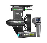 Moteur Tedgix K4C pour SUP et Kayak, 400W sans balais propulseur sous-marin télécommande sans fil avec batterie étanche B8, ailerons électriques pour planche à pagaie, aileron de boost pour canoë et