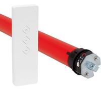 Superrollo Moteur tubulaire pour volet roulant RM10MSB (SW40, 10 Nm) sans fil, télécommande, kit