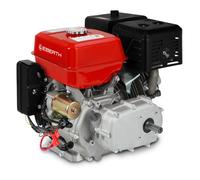 EBERTH Moteur Thermique à Essence 15 CV / 11,03 KW, Moteur de Kart 4 Temps avec Embrayage à Bain d'huile, Arbre de 22 mm Ø, démarreur électrique, Batterie 17ah 12V, sécurité Manque d'huile, 420 CC³