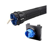 Moteur Universel 10 Nm Bubendorff - Radio R - Octogonal Diamètre 60 - Puissance 10 Nm - 868 MHz & 12 Rpm - Livré avec Adaptateur iD2.0 et émetteur 3 boutons - Motorisation de Volet Roulant