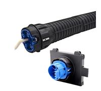 Moteur Universel 10 Nm Bubendorff - Radio R - Octogonal Diamètre 60 - Puissance 10 Nm - 868 MHz & 12 Rpm - Livré avec Adaptateur iD 1.2 et émetteur 3 boutons - Motorisation de Volet Roulant