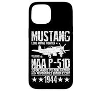 Moteur V12 Merlin suralimenté Mustang Long Range Fighter Hi Coque pour iPhone 15