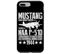 Moteur V12 Merlin suralimenté Mustang Long Range Fighter Hi Coque pour iPhone 7 Plus/8 Plus