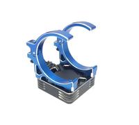 Moteur Ventilateur de Refroidissement Rapide 40x40mm Ventilateur en Aluminium avec Support for Traxxas for ARRMA 1/7 for Hobbywing 4274 4268 for Rocket 1/8 RC Car 4082 1515(Blau)