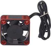 Moteur ventilateur de refroidissement universel 31x31mm 23000 tr / min aluminium plastique RC CAR ESC WEIDEKTE POUR AXIAL TRAXXAS HSP rouge HPI DC 5-9V rouge