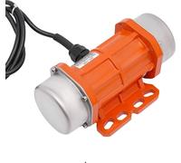 Moteur vibrant, 100W, 3000 tr/min, protection IP65, orange/noir