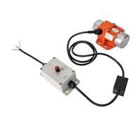 Moteur vibrant, 30 W 220 V, avec régulateur de vitesse, IP65, tamis vibrant électrique avec régulateur de vitesse, tamis vibrant 3000 tr/min, pour bâtiments, mines, métallurgie, 14,5 × 11 × 6,7 cm