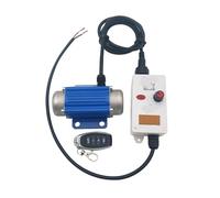Moteur vibrant CC sans balais 12 V 24 V 4500 tr/min, affichage numérique, vitesse réglable, avec télécommande(24v,RPM4500 15W)