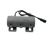 Moteur vibrant DC 12V/24V avec régulateur 3800RPM Moteur vibrant DC double excentrique (12V Motor+EU Adapter)