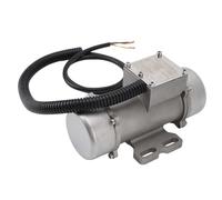 Moteur vibrant en béton, moteur de vibrateur en béton, 3000rpm 220V 50Hz IP65 Case d'alliage en aluminium de trous monomophile 90 mm, outil de vibration électrique pour la table (100W)