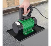 Moteur vibrant pour béton avec mouvement de table - Truelle à béton pour la fabrication de rainures et de canaux - 370 W - Lisseur de ciment - Agitateur de bouteille en béton