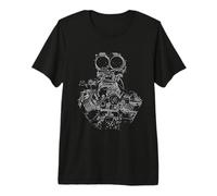 Moteur Vintage Hot Rod T-Shirt Haut de Gamme