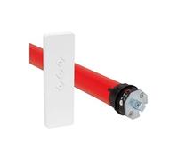 superrollo Moteur de volet roulant sans fil RM30MMB (SW60, 30 Nm) avec télécommande, moteur tubulaire avec commande radio, jusqu'à 10 m² de surface de volet roulant (volet roulant max. 60 kg), kit