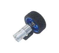Moteurs à engrenages CC 6 V JGA25-370, pièces de robot, kit de roues de 65 mm, moteurs à engrenages de 12 à 1360 tr/min.(170 rpm,12V)