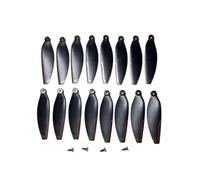 Moteurs à Moteur sans balais hélice Compatible avec Le Ventilateur de Feuille d'érable LSRC S1S RC Drone Compatible avec pièces quadcoptères(16PCS Blades)