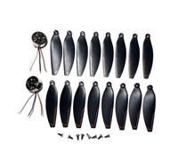 Moteurs à Moteur sans balais hélice Compatible avec Le Ventilateur de Feuille d'érable LSRC S1S RC Drone Compatible avec pièces quadcoptères(2pcs Motor Set)