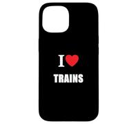 Moteurs à Vapeur I Love Trains Model Toy Railroad Railways Coque pour iPhone 15