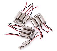 Moteurs CC, micro-moteurs, 5 PCS/10PCS moteur de vibrateur sans noyau de téléphone portable, moteur à micro vibration CC, moteurs et pièces de 1,5 à 3 V 4,4 x 4, mm (tension (V) : 5 pièces) (taille