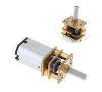 Moteurs DC N20 6V Mini Micro Metal Gear Motor Roue dentée Moteurs DC 30/50/60/100/300/500/1500RPM Moteur à engrenages à roue dentée (60RPM)