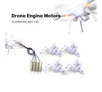 Moteurs De Moteur De Drone Avec 4 Pièces Couvercle De Base De Moteur Pour Syma X5c X5c-1 X5 Rc Accessoires De Quadcopter 2 Paires-Générique