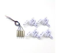 Moteurs De Moteur De Drone Avec 4 Pièces Couvercle De Base De Moteur Pour Syma X5c X5c-1 X5 Rc Accessoires De Quadcopter 2 Paires-Générique