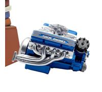 Moteurs modélisés - Exposition de Moteur V8 en métal - Décoration pour la Famille, Les Adolescents, Les Adultes, la Maison, Le Bureau, Les Cours