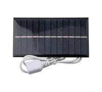 Moteurs USB compacts à charge solaire 3 W 6 V avec panneau de sortie, lampes de jardin, petites pour ventilateurs, camping, alimentation d'urgence