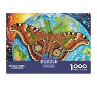 Moth Atlas 1000 Pièces Jigsaw Puzzle Fantastique Magique À Partir De 14 Ans Artistique Jeu Éduchatif Défi Activité Créative 70x50cm/1000pcs
