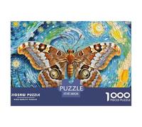 Moth Atlas 1000 Pièces Jigsaw Puzzle Fantastique Magique À Partir De 14 Ans Classiques Cadeaux Défi Jouets 38x26cm/1000pcs
