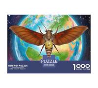 Moth Atlas 1000 Pièces Jigsaw Puzzle Fantastique Magique Famille Artistique Jeu Éduchatif Qualité Supérieure Jouets 38x26cm/1000pcs