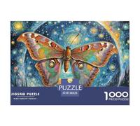 Moth Atlas 1000 Pièces Jigsaw Puzzle Fantastique Magique pour Adultes Artistique Cadeaux Qualité Supérieure Activité Créative 38x26cm/1000pcs