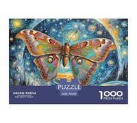 Moth Atlas 1000 Pièces Jigsaw Puzzle Fantastique Magique pour Adultes Classiques Cadeaux Qualité Supérieure Jouets 70x50cm/1000pcs