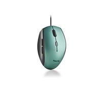 MOTH ICE: Souris ergonomique avec boutons silencieux. Adaptateur USB vers Type C. Droiters. DPI: 800/1200/1600. Bleu